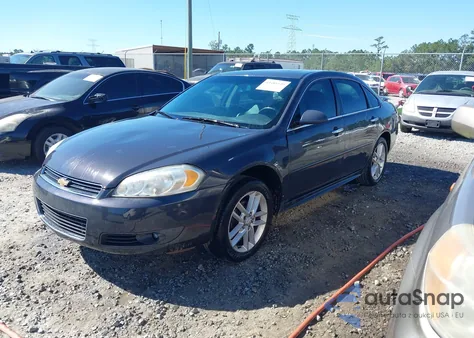 2009 Chevrolet Impala Ltz из США, поврежденный, VIN 2G1WU57M991136951